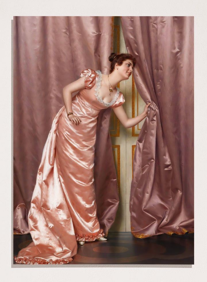 "Eavesdropping" Art Print