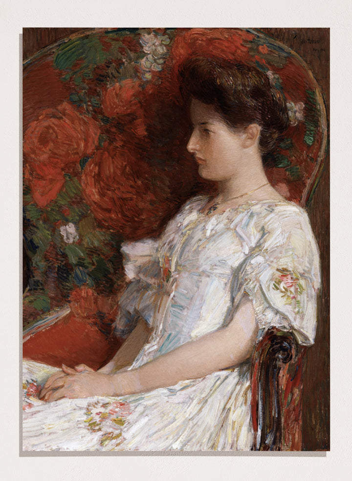 "The Victorian Chair" Art Print