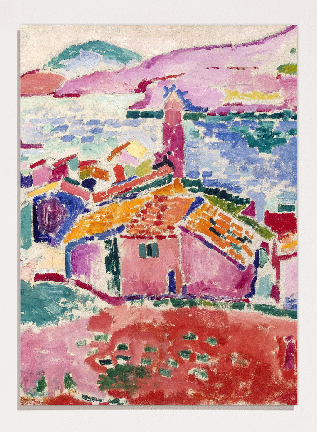 Henri Matisse View of Collioure Art Print