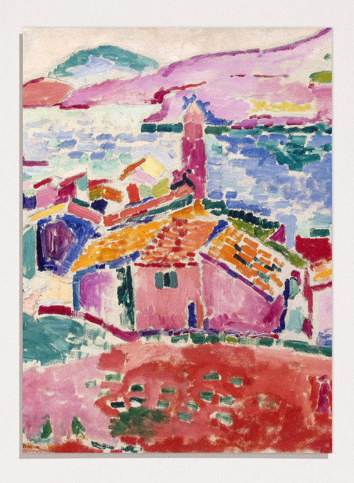 Henri Matisse View of Collioure Art Print