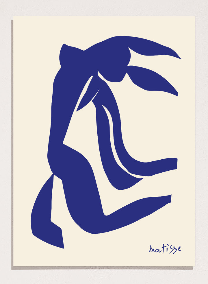 Dancing Blue Nudes by Henri Matisse Print