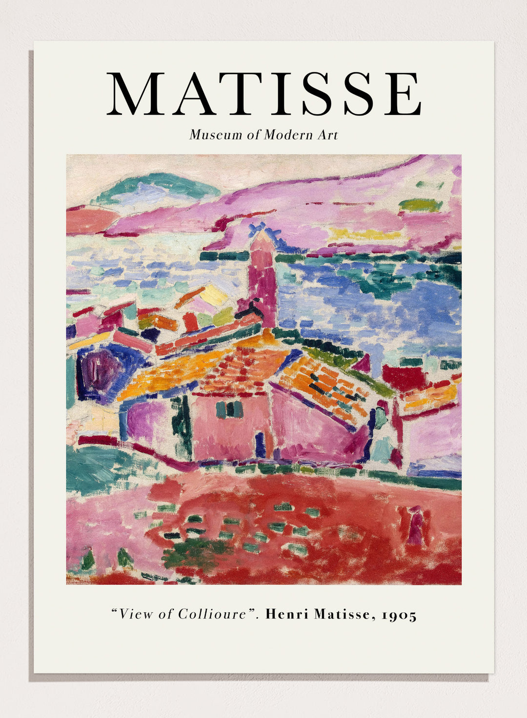 View of Collioure 1905 by Henri Matisse Print