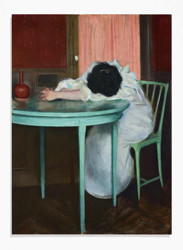 "Tired" Art Print