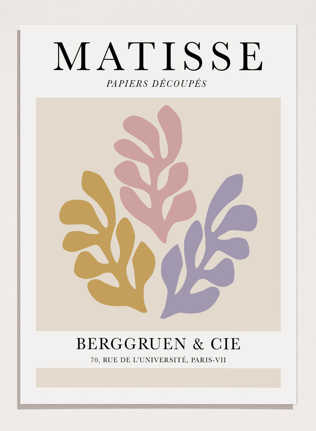 The Cut-Outs by Henri Matisse Print