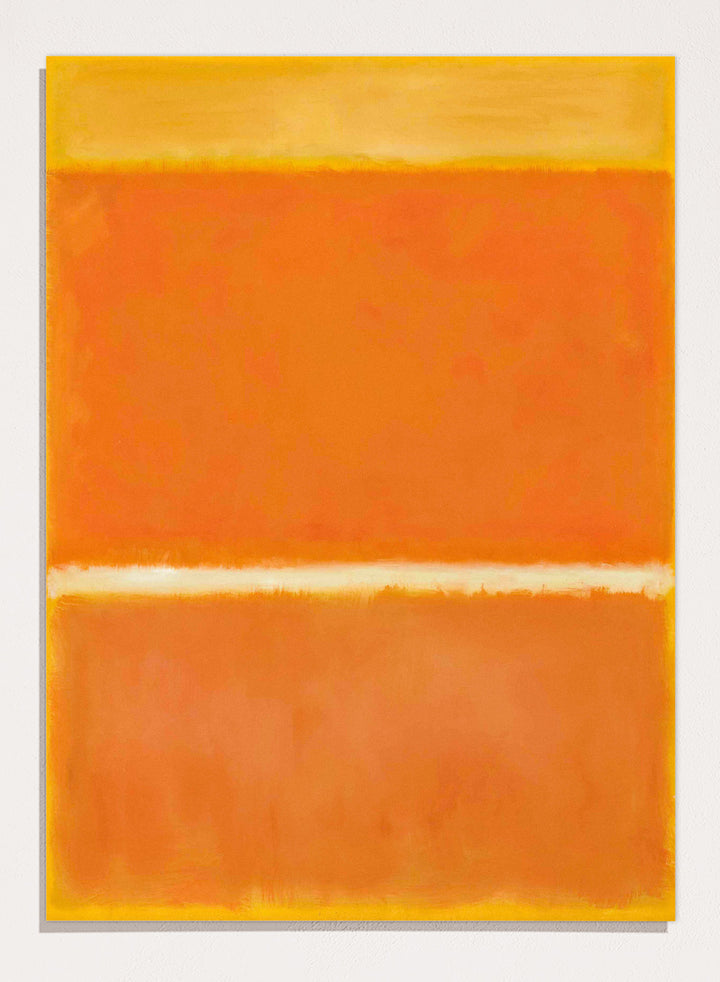 Mark Rothko Saffron 1957 Art Print