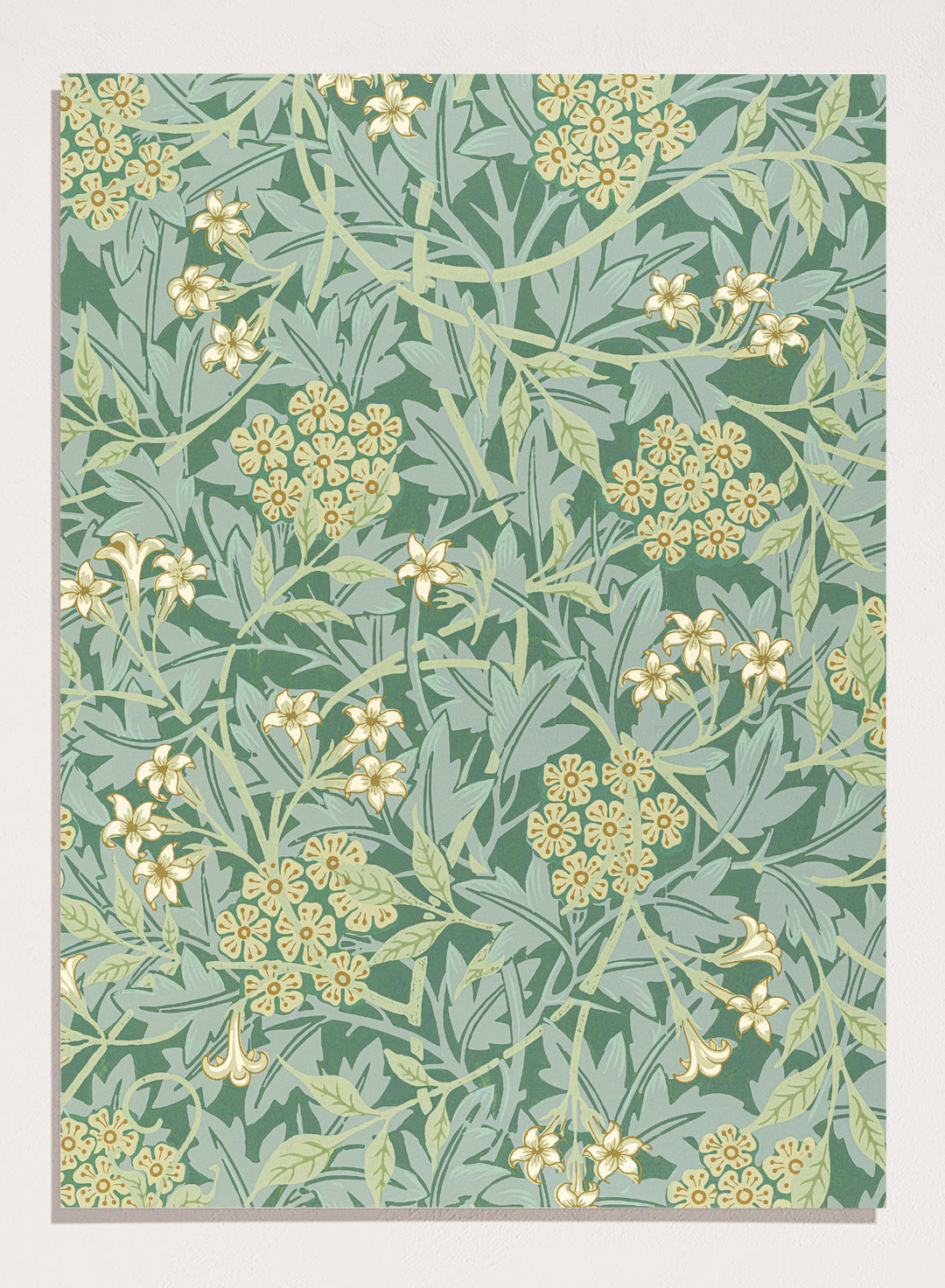 William Morris Jasmine Pattern Art Print