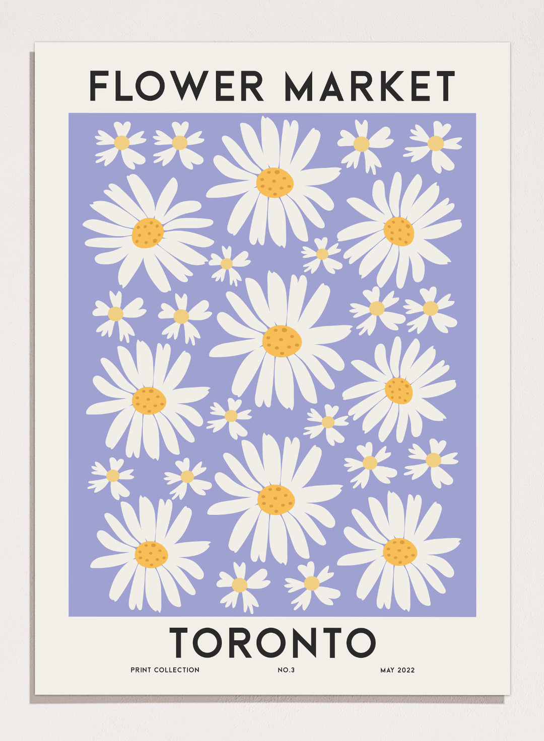 Flower Market Toronto Art Print
