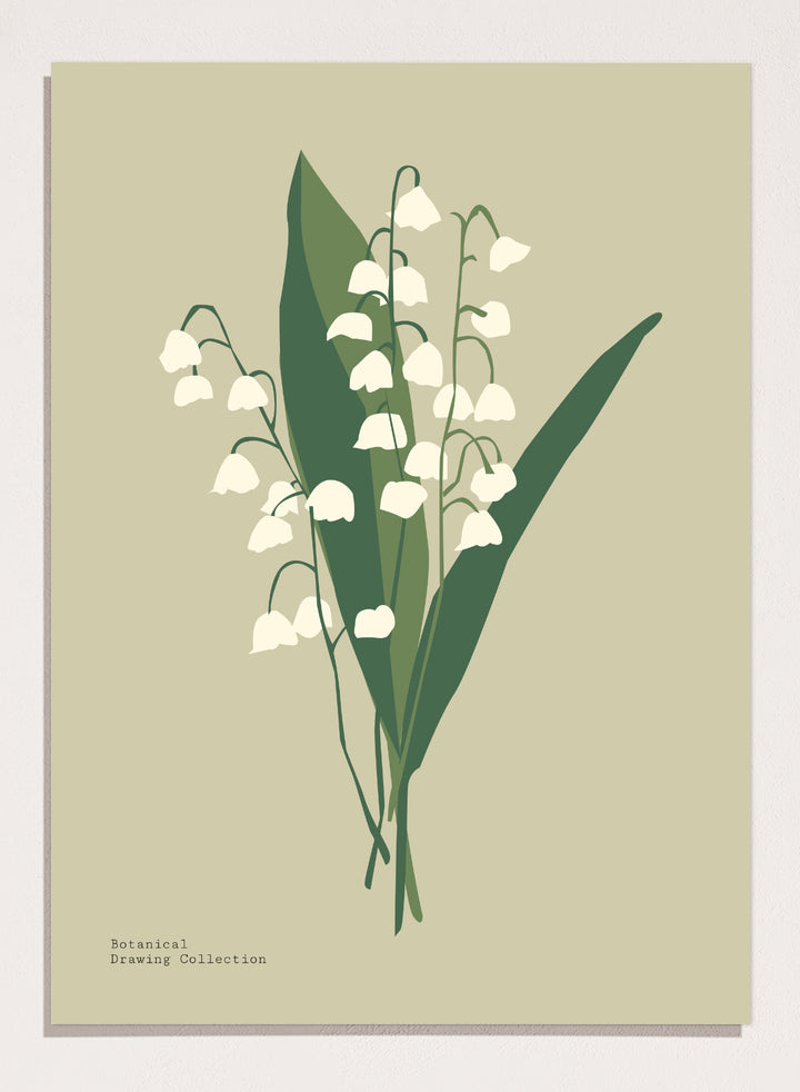'Lily of the Valley' Aesthetic Art Print