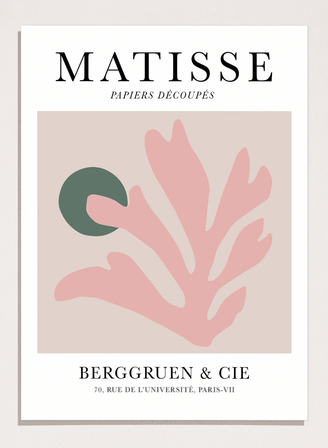 The Cut-Outs by Henri Matisse Print