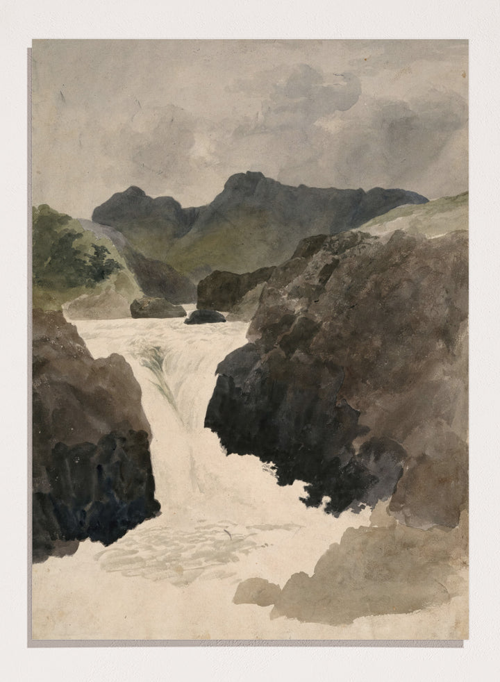 "Skelwith Force, Westmorland" Art Print