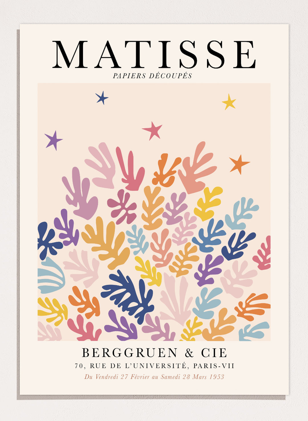 The Cut-Outs by Henri Matisse Print