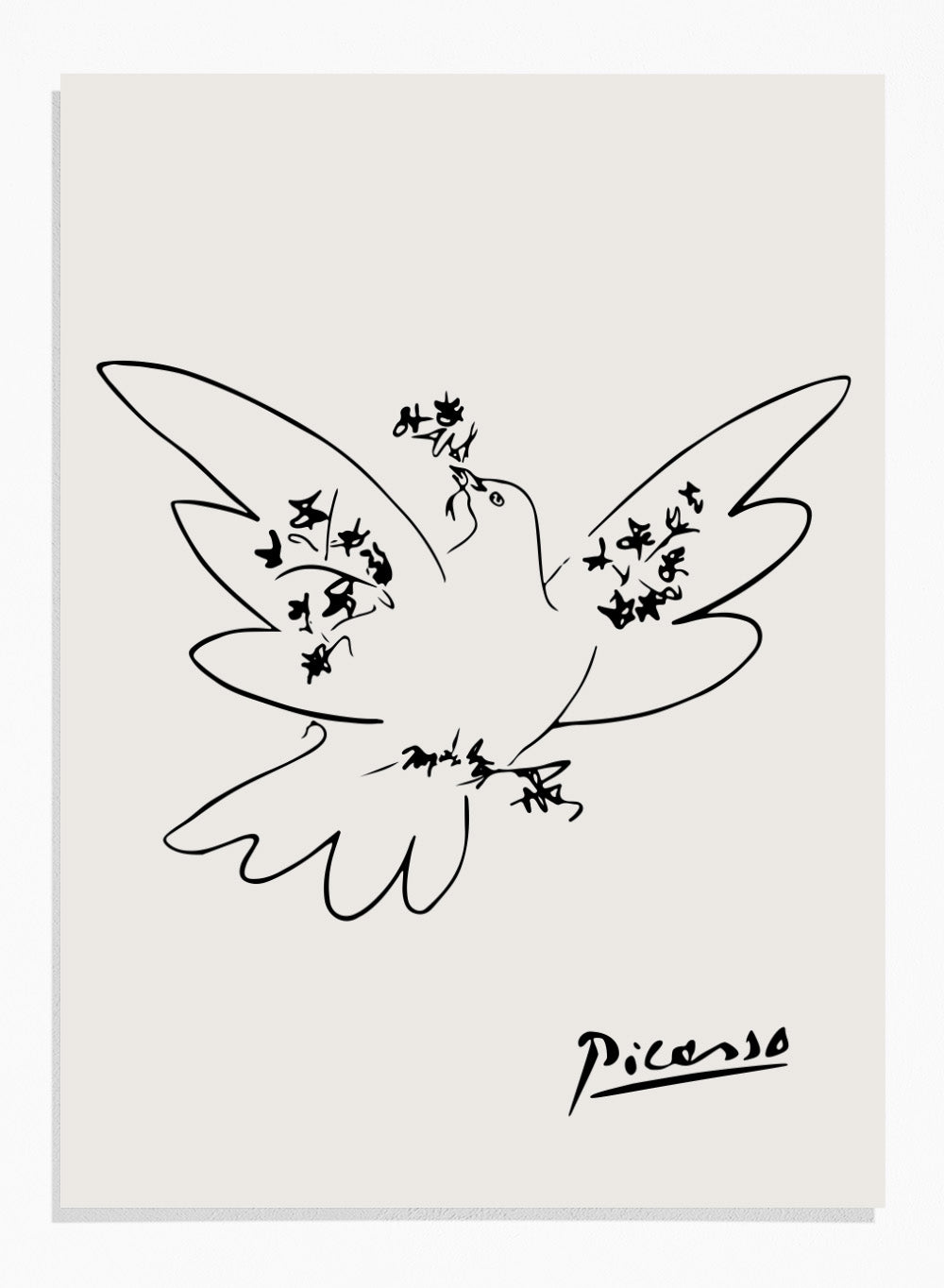 Dove of Peace by Pablo Picasso Print
