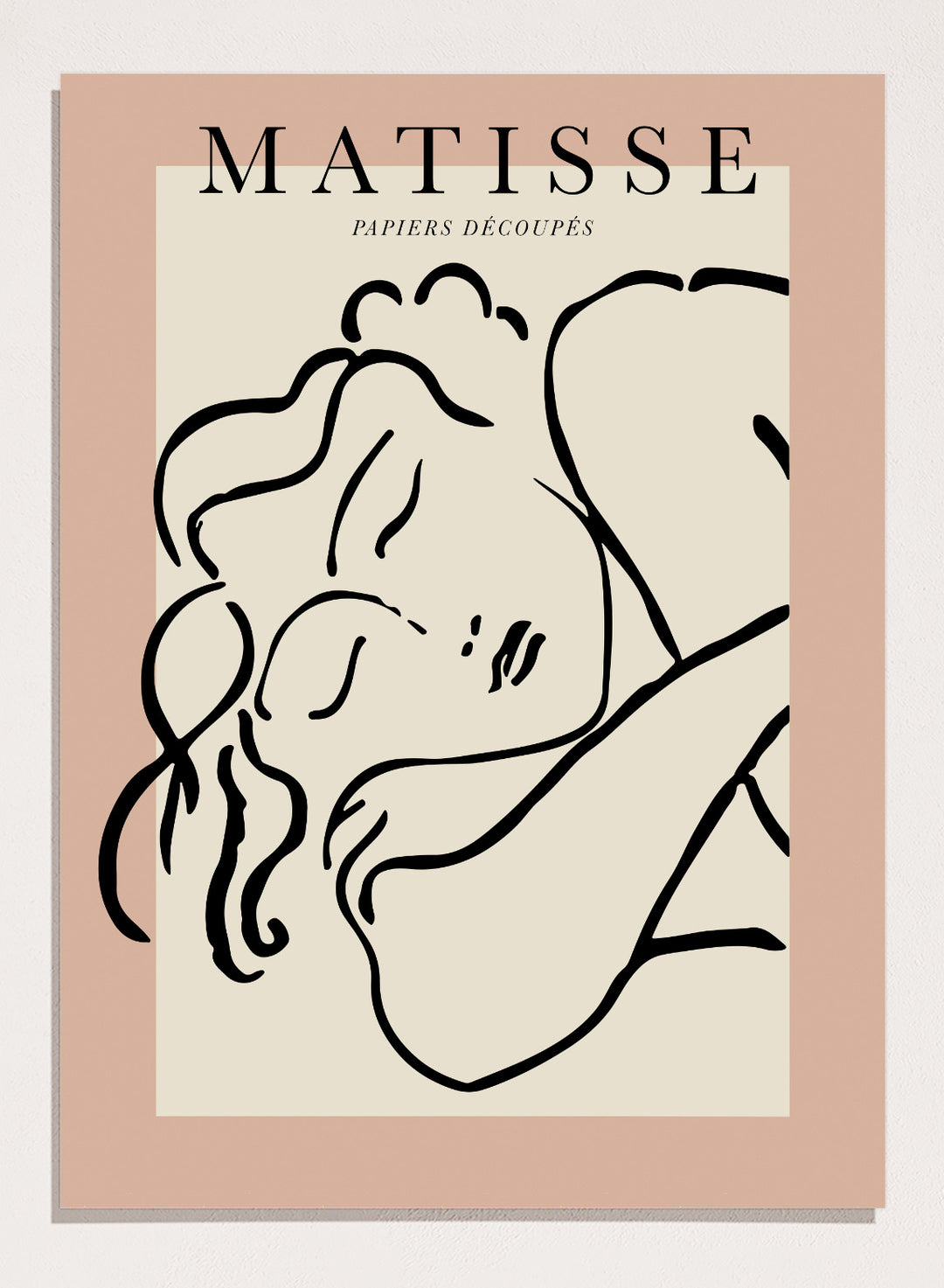 Sketch of Sleeping Woman by Henri Matisse