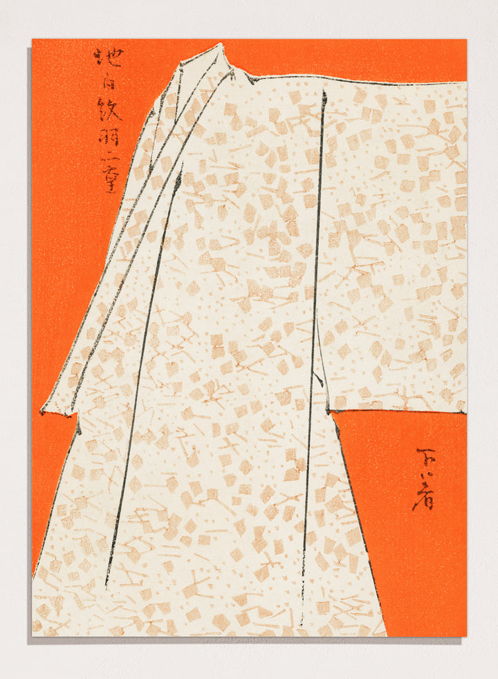 Watanabe Seitei Japanese Robe Art Print