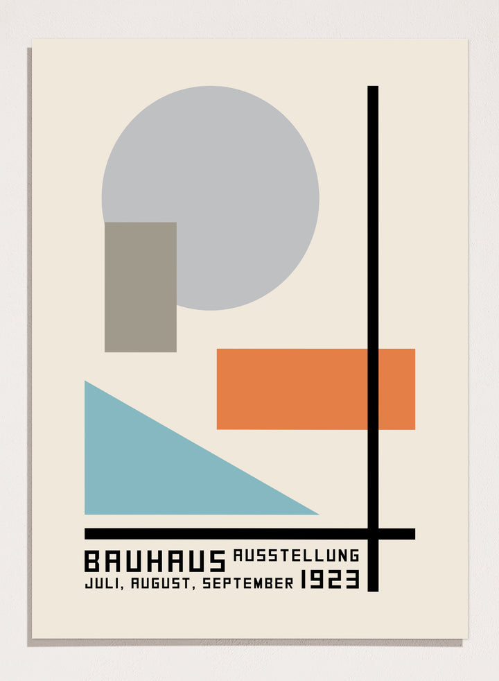 Bauhaus Geometric Art Print