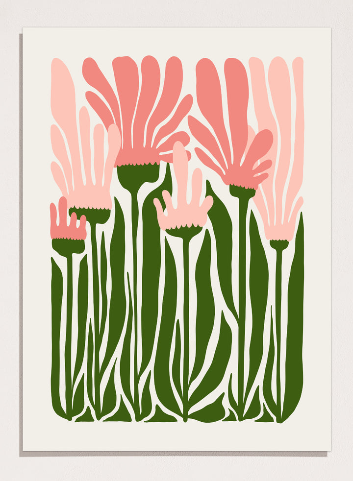Abstract Botanical Art Print #FM100