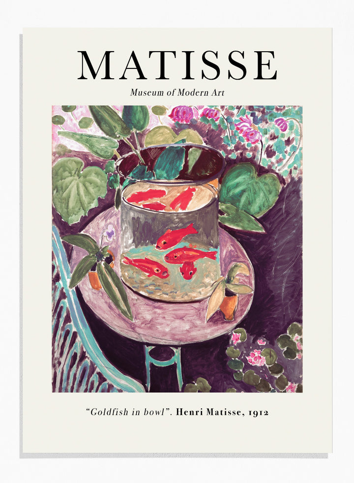 Henri Matisse - Goldfish in Bowl Art Print
