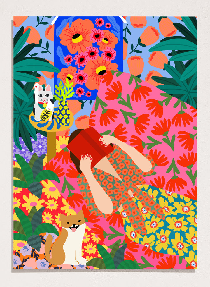 Rafaela Mascaro - Patterned Escape Art Print