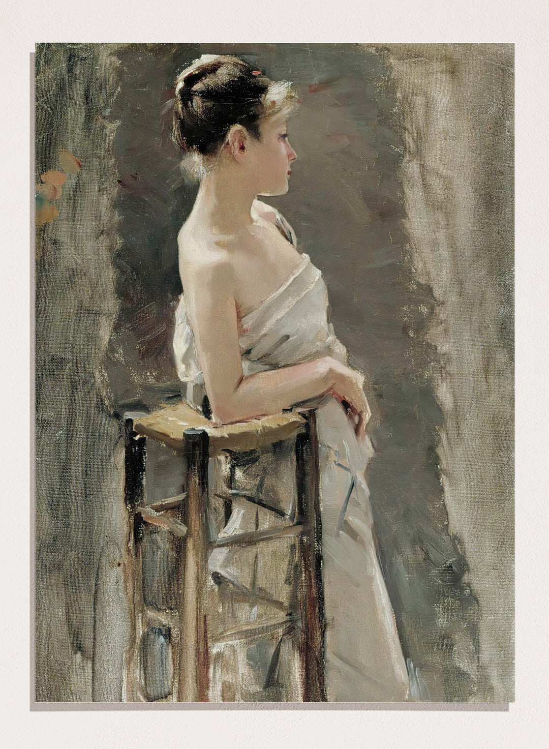 "Model Study" Art Print