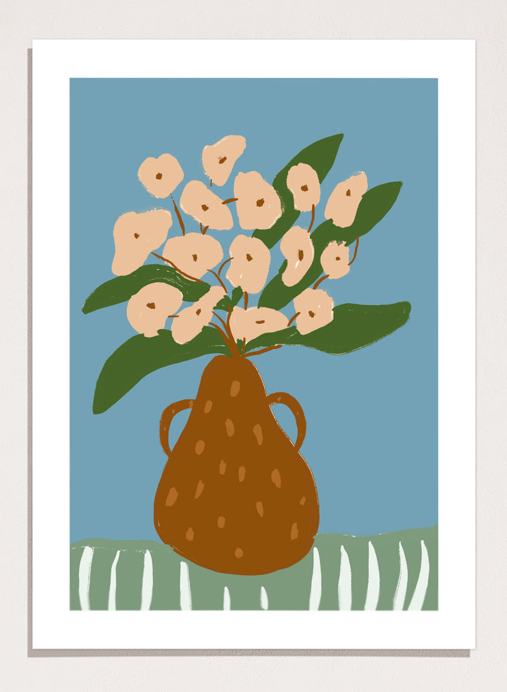 'Earthen Vase' Aesthetic Art Print