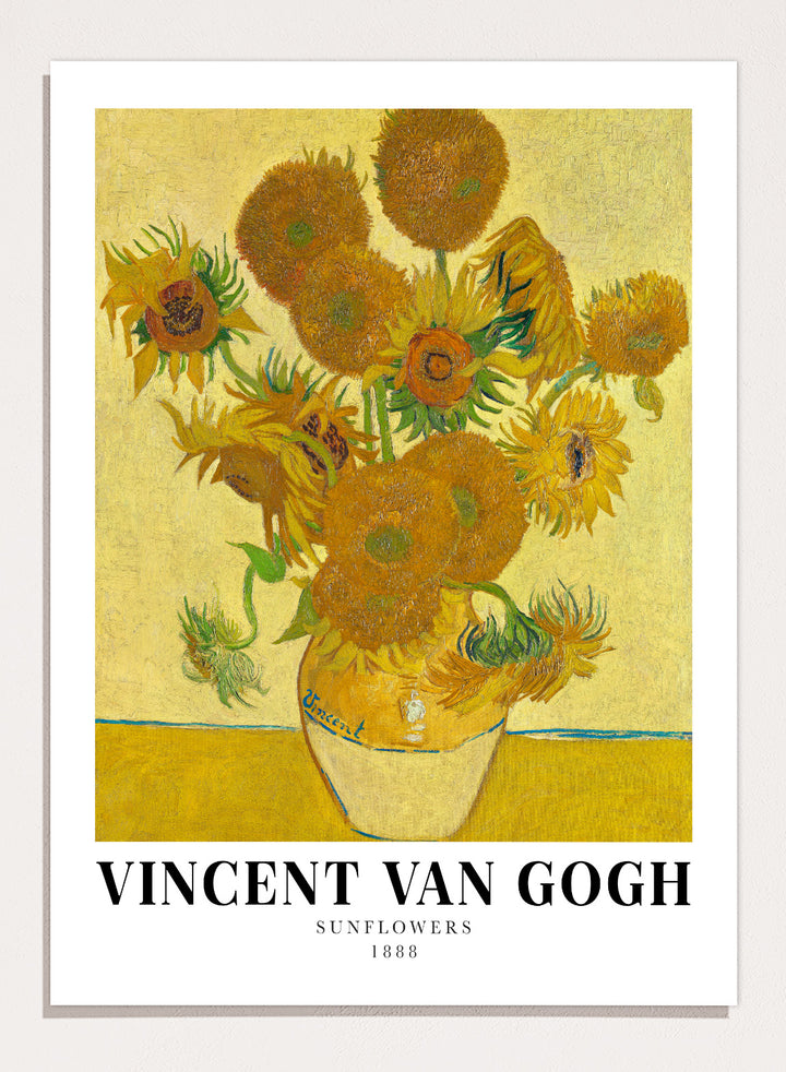 Van Gogh Sunflowers 1888 Art Print