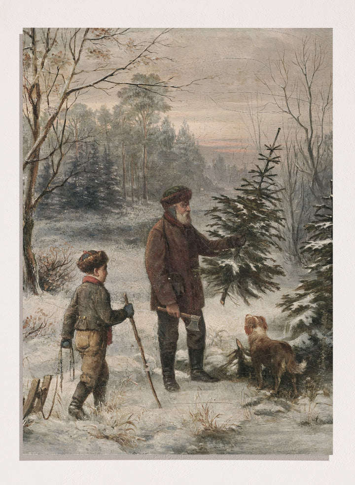 "Pre-Christmas" Art Print