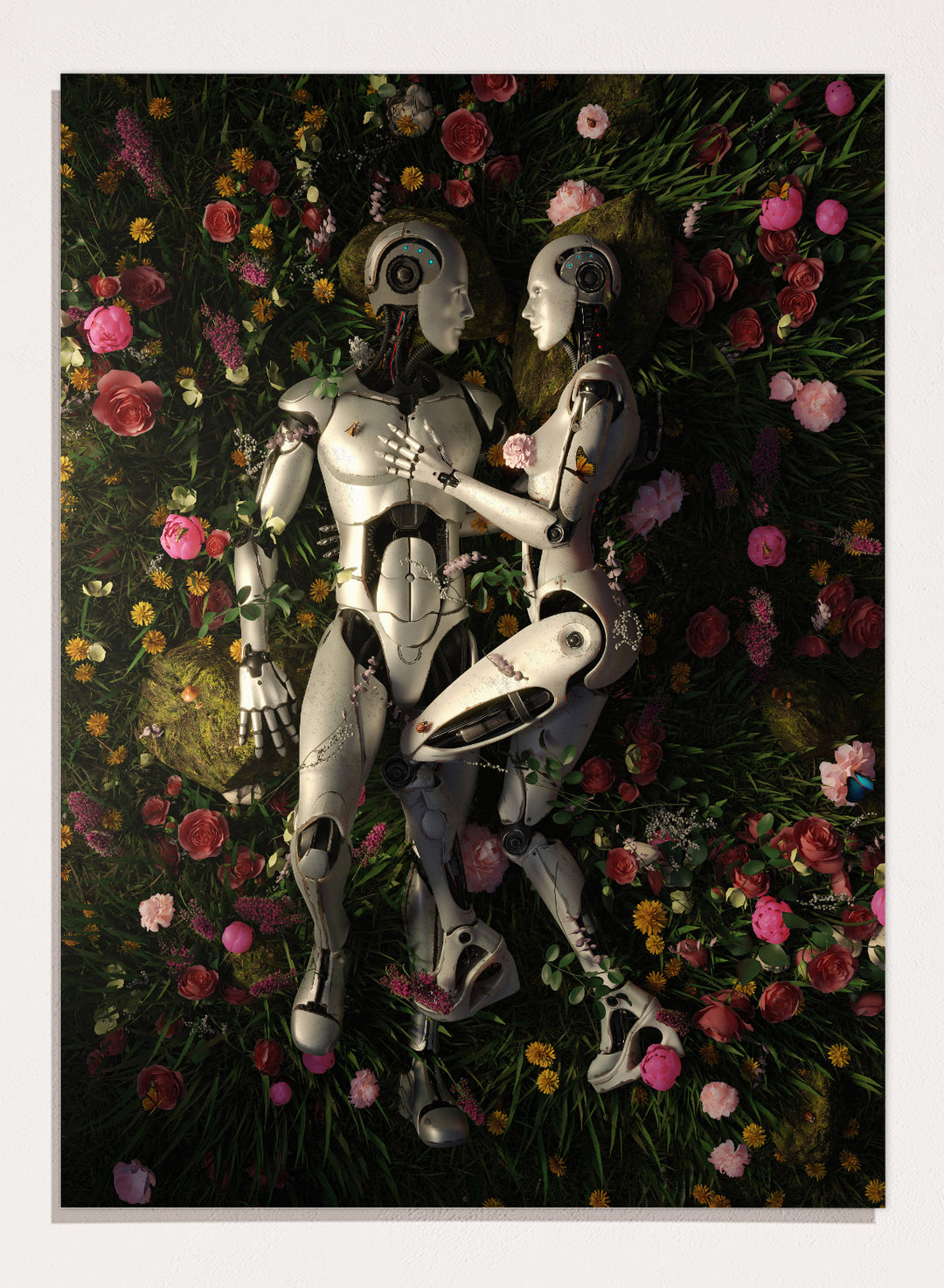 Nicebleed - Android Garden Romance Art Print