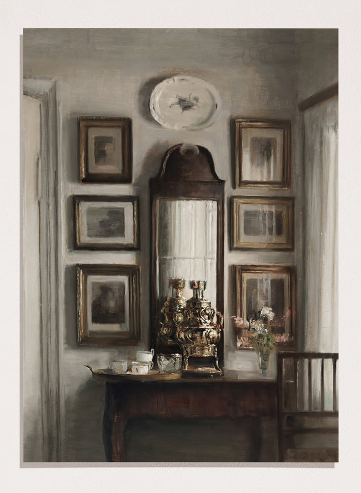 "Interior with a Samovar" Art Print