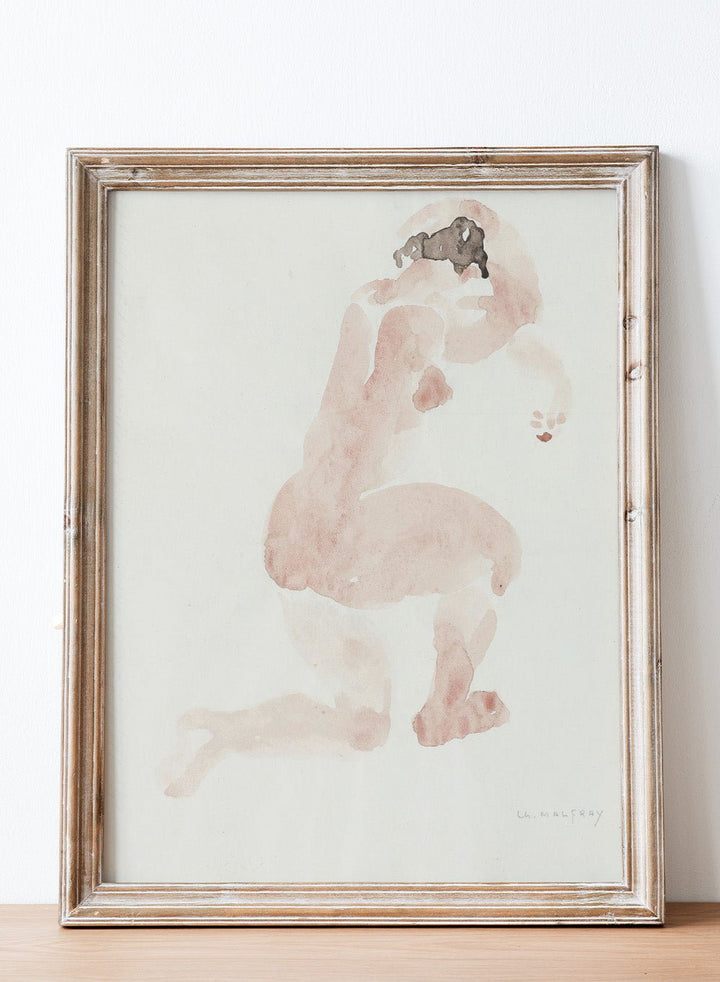 "Female Nude" Art Print_Sugar & Canvas