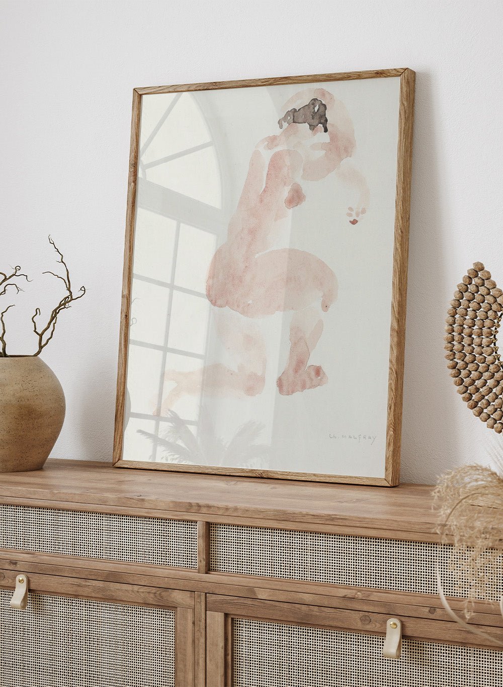 "Female Nude" Art Print_Sugar & Canvas