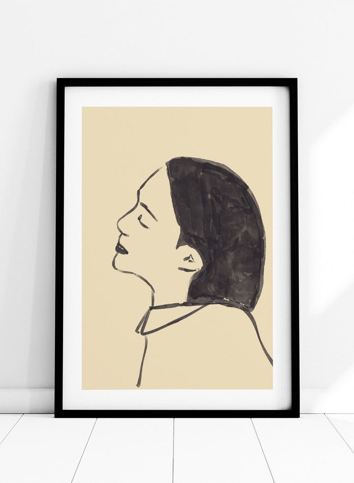 'Silence' Aesthetic Art Print_Sugar & Canvas