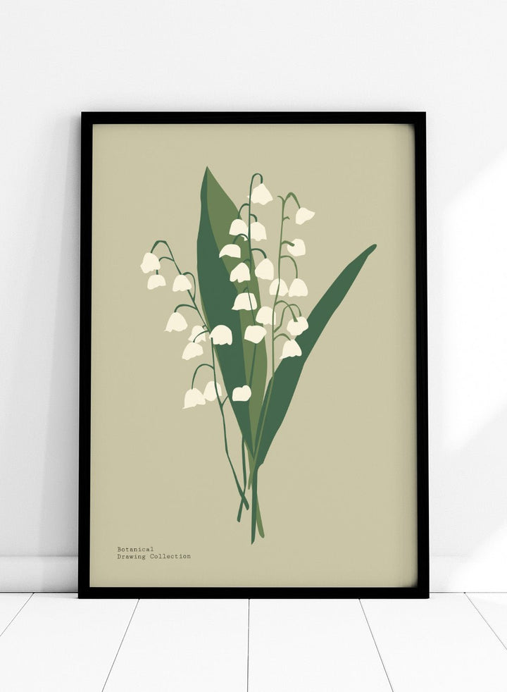 'Lily of the Valley' Aesthetic Art Print_Sugar & Canvas