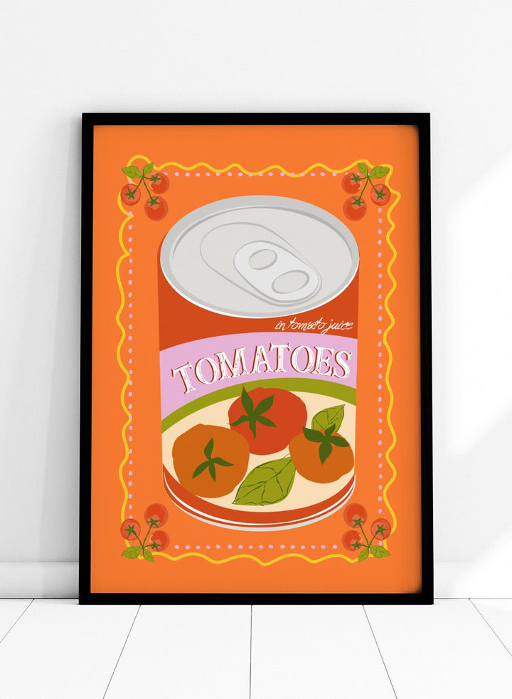 ‘Tomato Can’ Aesthetic Art Print_Sugar & Canvas