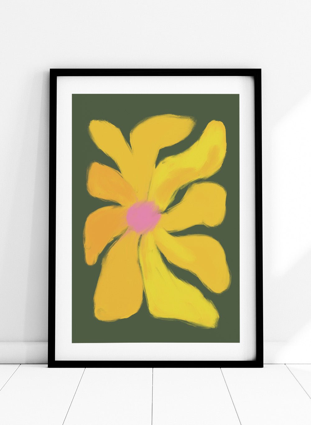 'Golden Petal' Aesthetic Art Print_Sugar & Canvas