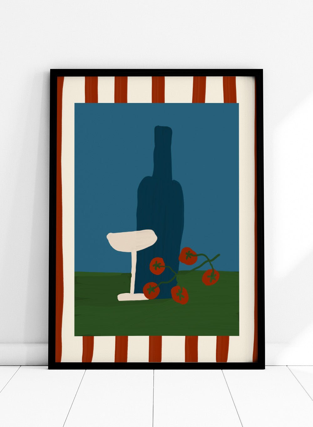 ‘Still Life with Tomatoes’ Aesthetic Art Print_Sugar & Canvas