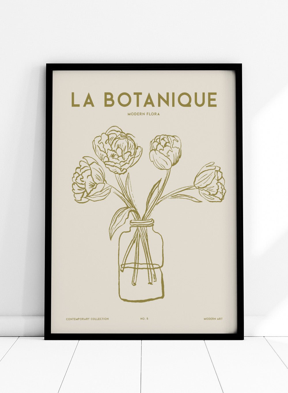 'Modern Flora 05' Aesthetic Art Print_Sugar & Canvas