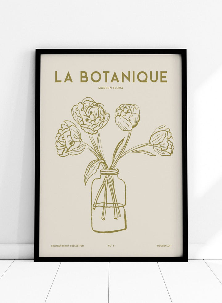 'Modern Flora 05' Aesthetic Art Print_Sugar & Canvas