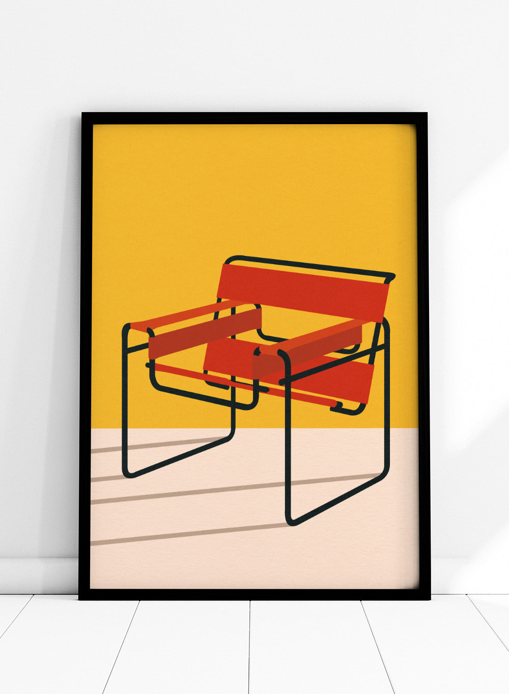Rosi Feist - Wassily Chair Marcel Breuer Art Print