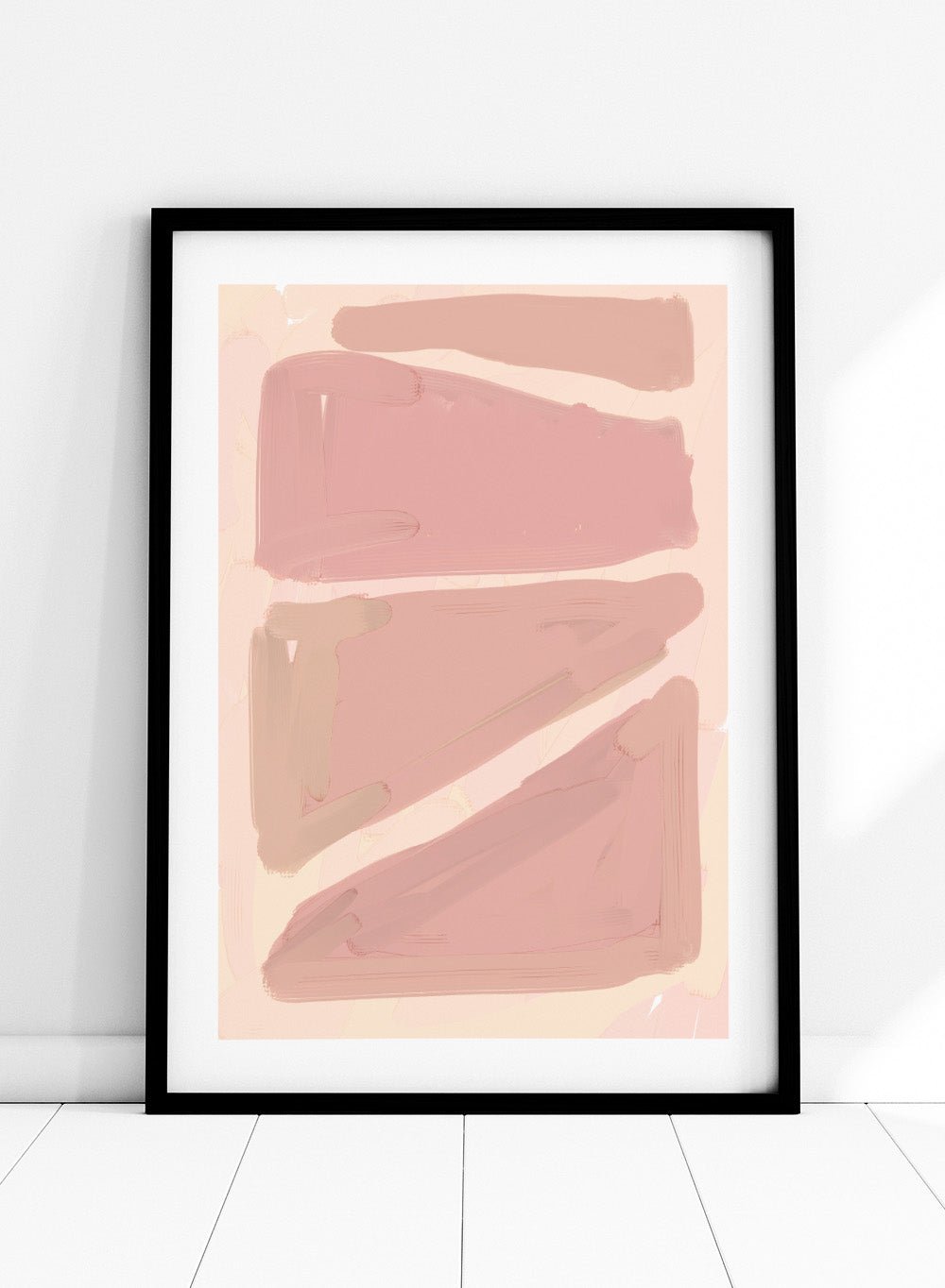 '‘Composition in Blush’ Aesthetic Art Print_Sugar & Canvas