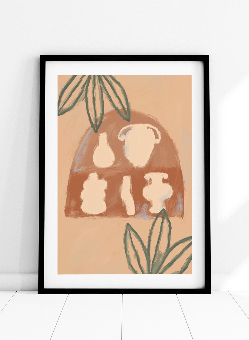 'The Shelf Edit' Aesthetic Art Print_Sugar & Canvas