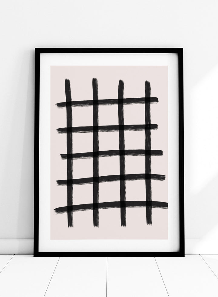 'Ink Form' Aesthetic Art Print_Sugar & Canvas