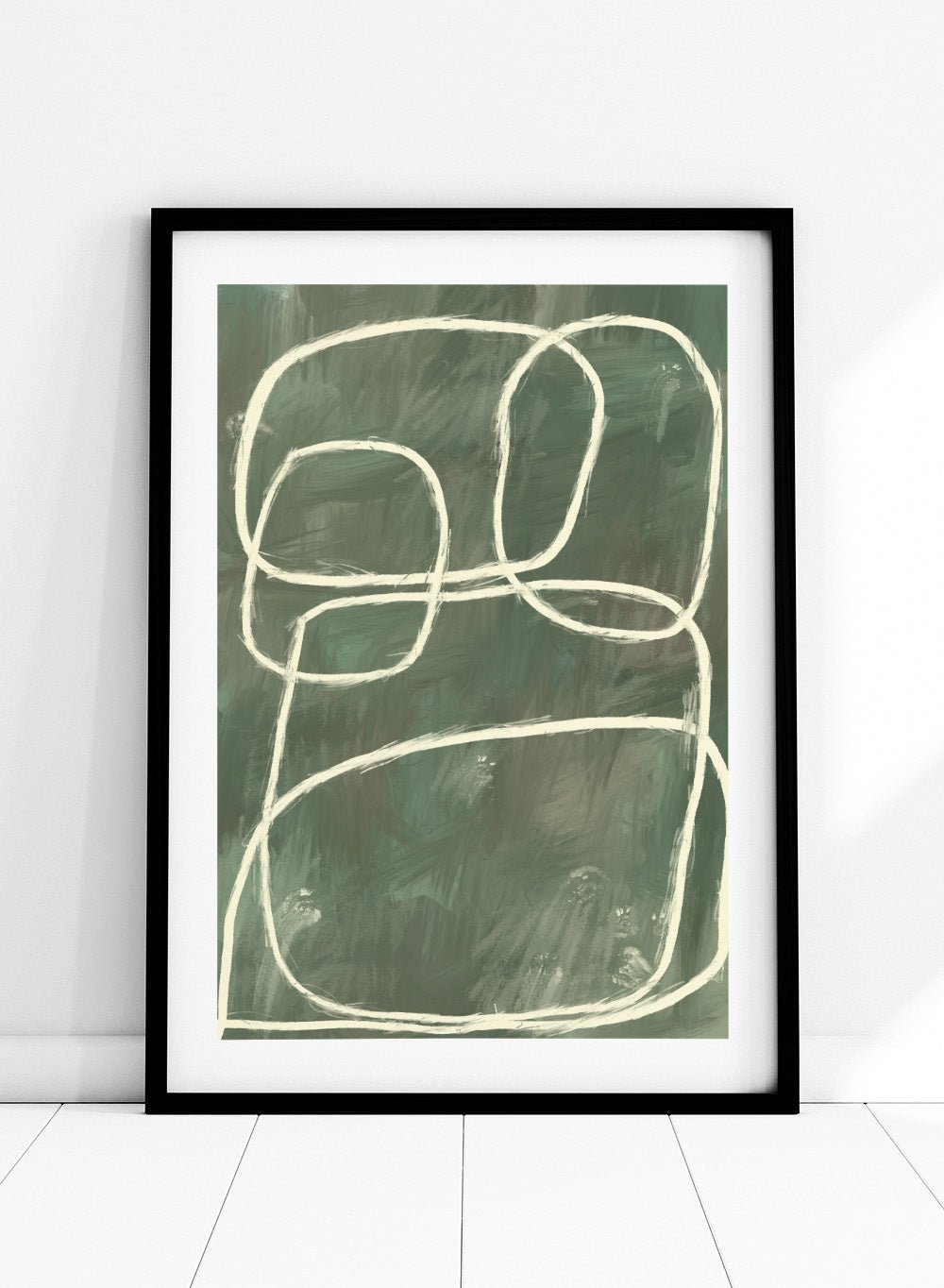 ‘Contours of Thought’ Aesthetic Art Print_Sugar & Canvas