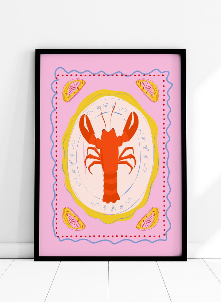 'Seafood Special' Aesthetic Art Print_Sugar & Canvas