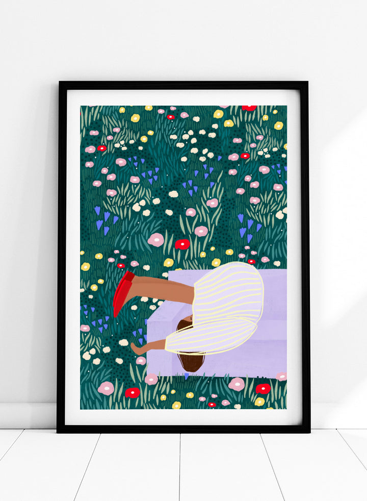 Bea Müller - Lush Garden Dreams Art Print