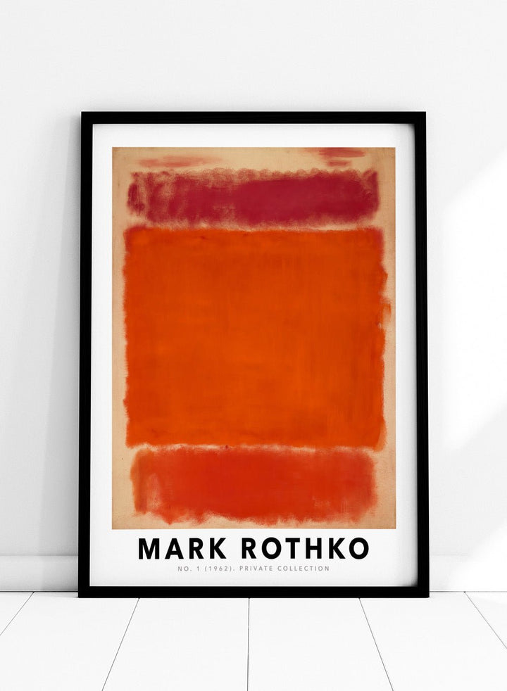 Mark Rothko No. 1 1962 Art Print_Sugar & Canvas