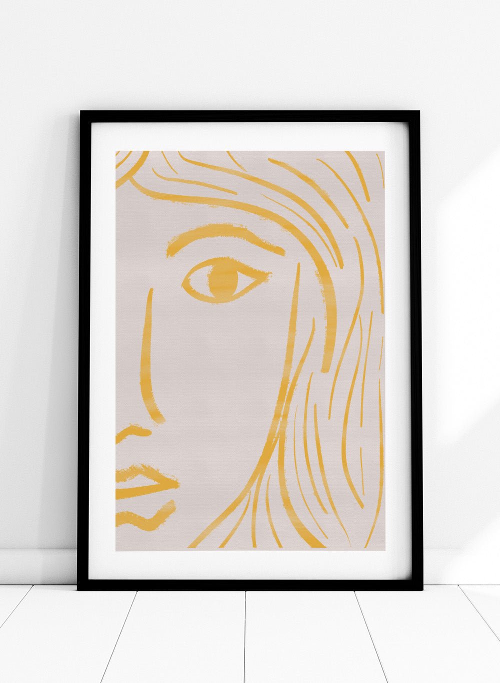 'Contoured' Aesthetic Art Print_Sugar & Canvas