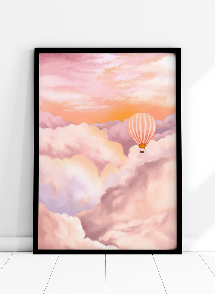 Goed Blauw - In the Clouds Art Print