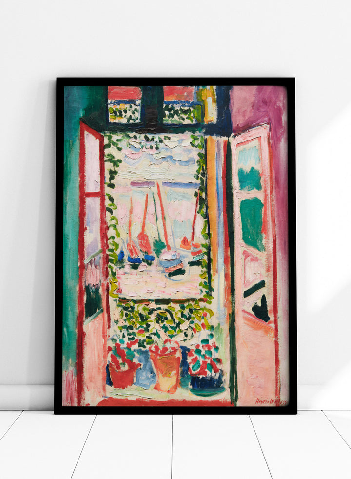 Henri Matisse The Open Window 1905 Art Print