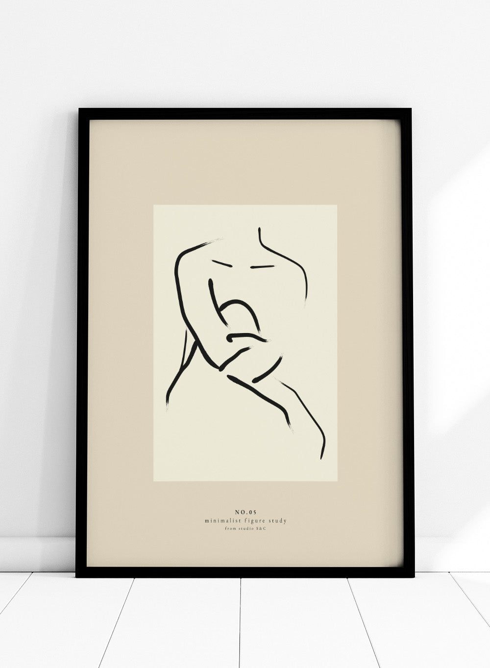 "Figure Study No. 05" Art Print_Sugar & Canvas