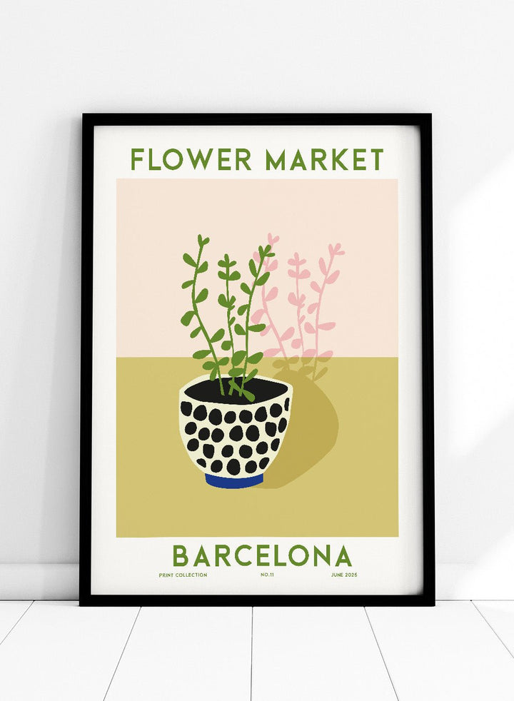 'Botanical Display' Aesthetic Art Print_Sugar & Canvas